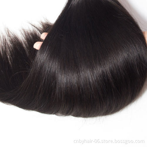 Grade 10A Virgin Brazilian Human Hair Wholesale Price Unprocessed Virgin Cuticle Aligned Straight Human Hair Bundles